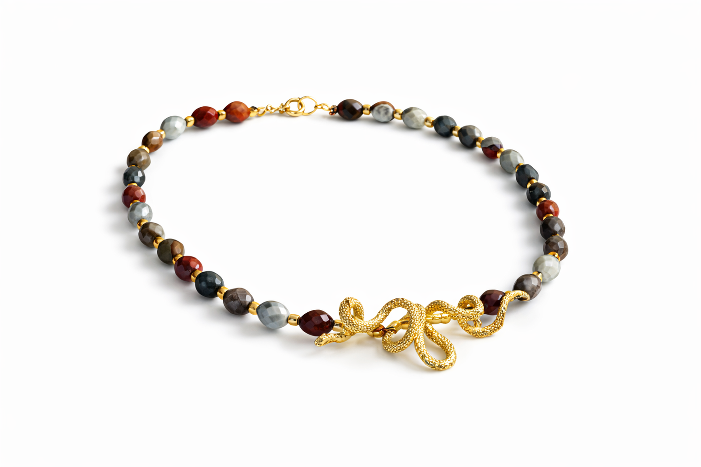 Golden Snake Chain bruin