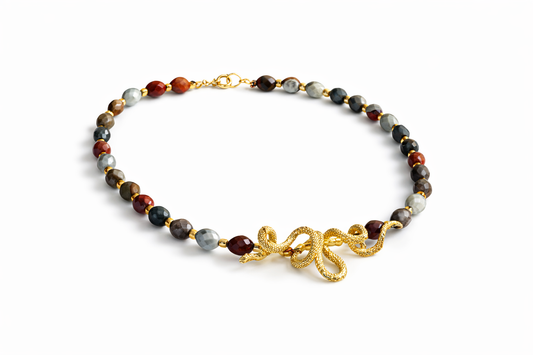 Golden Snake Chain bruin