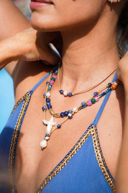 AZURE PEARL | CHOKER