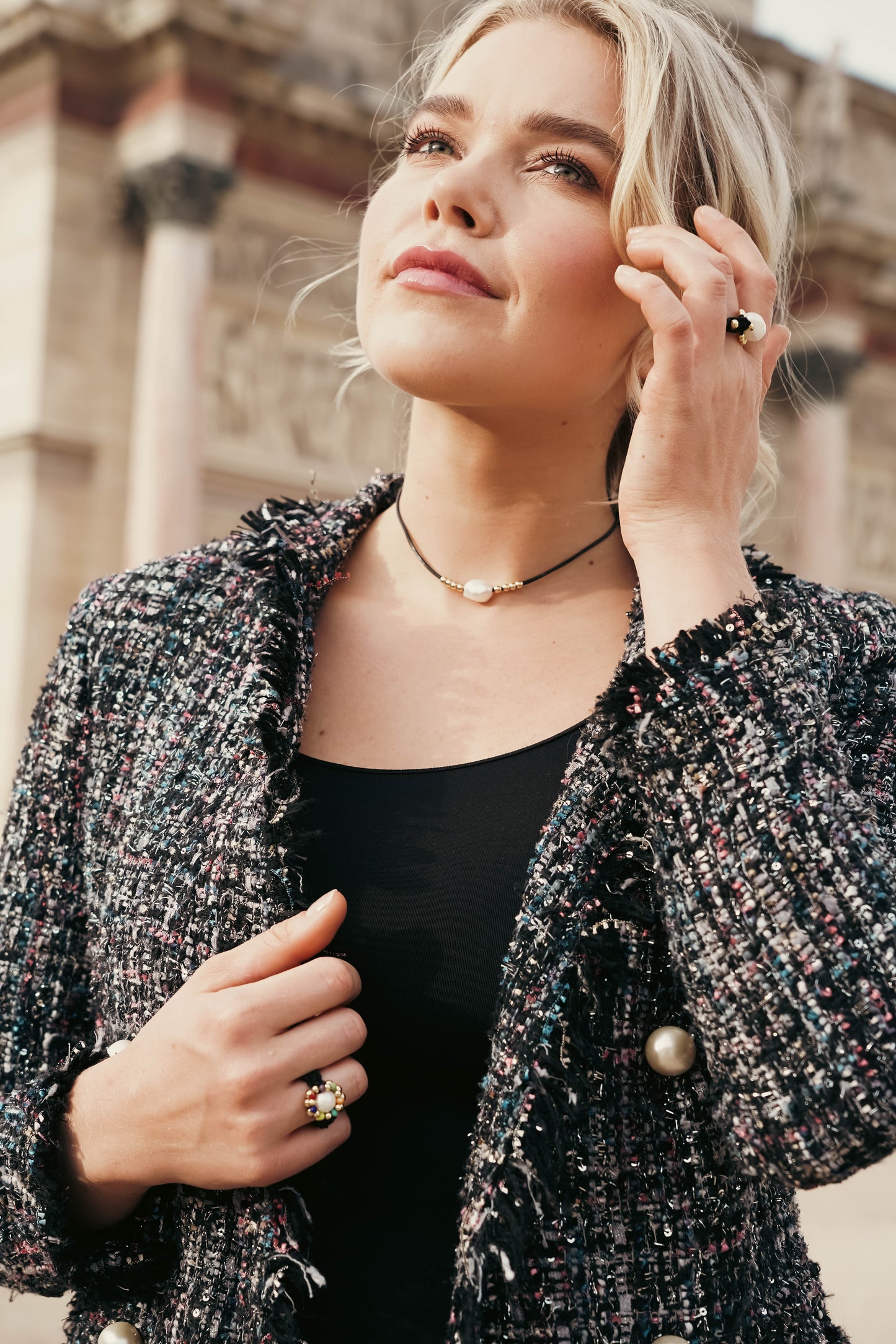 ZOE WHITE PEARL | KETTING