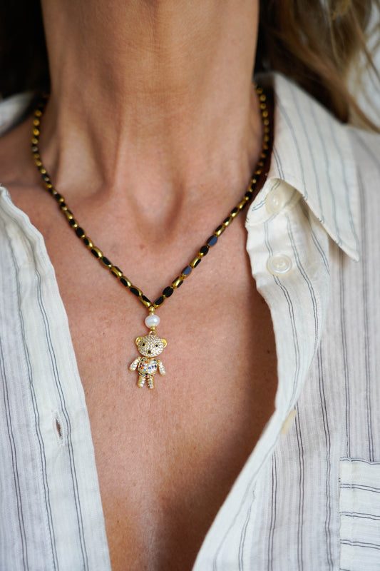 Teddy Pearl Chain