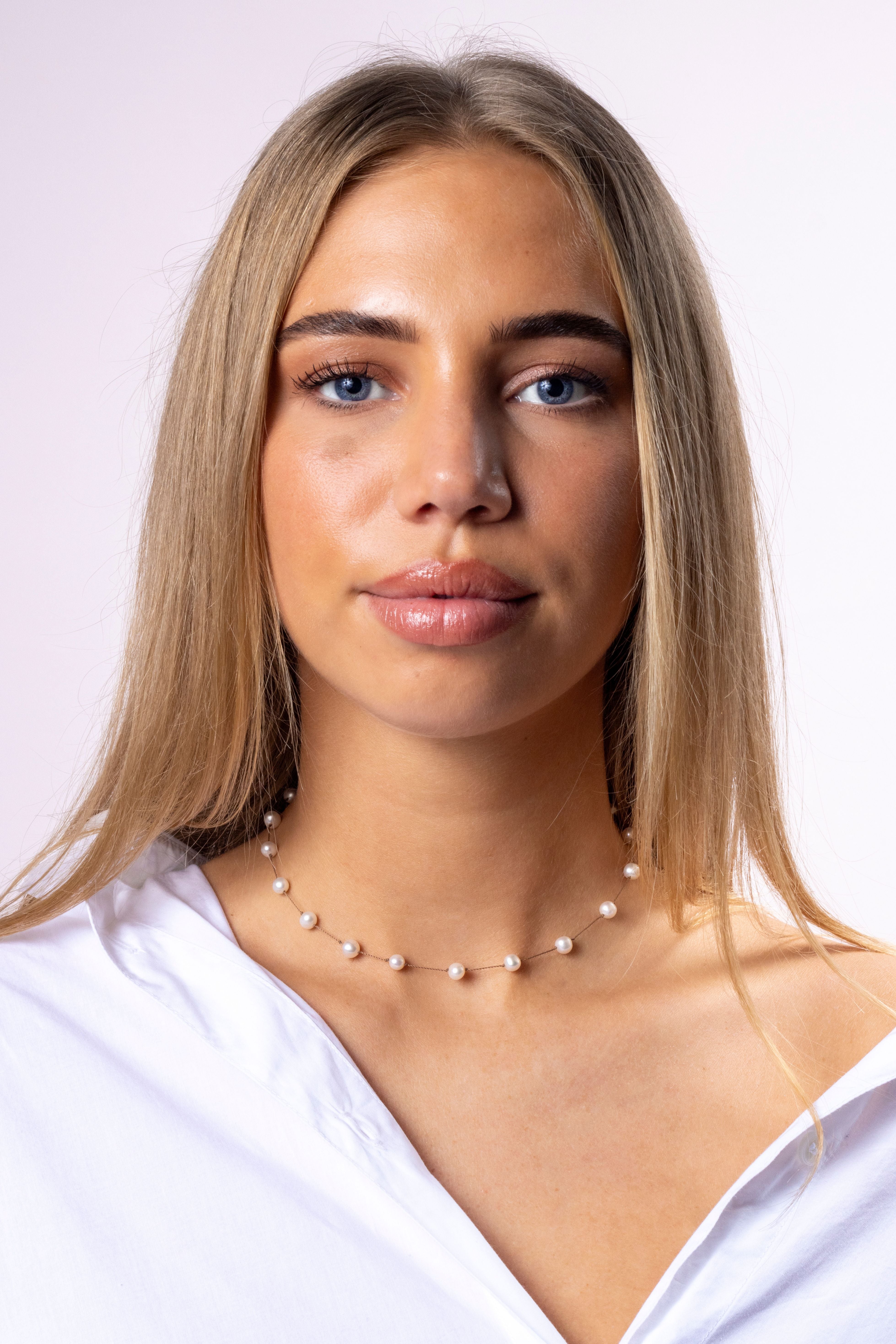 FLOATING SMALL WHITE PEARLS | KETTING