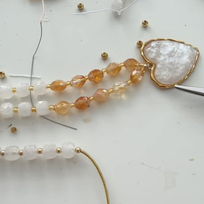 GOUDEN HART KETTING
